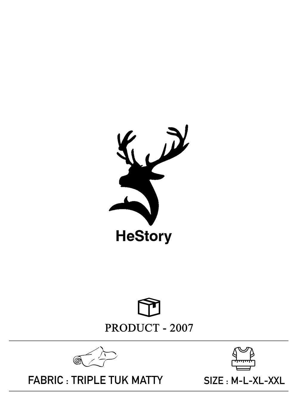 Hestory  Plain Polo 2007 White