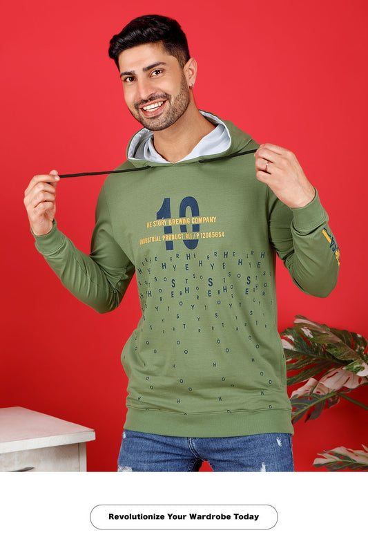 Hestory Hoodies 4003 L.Green