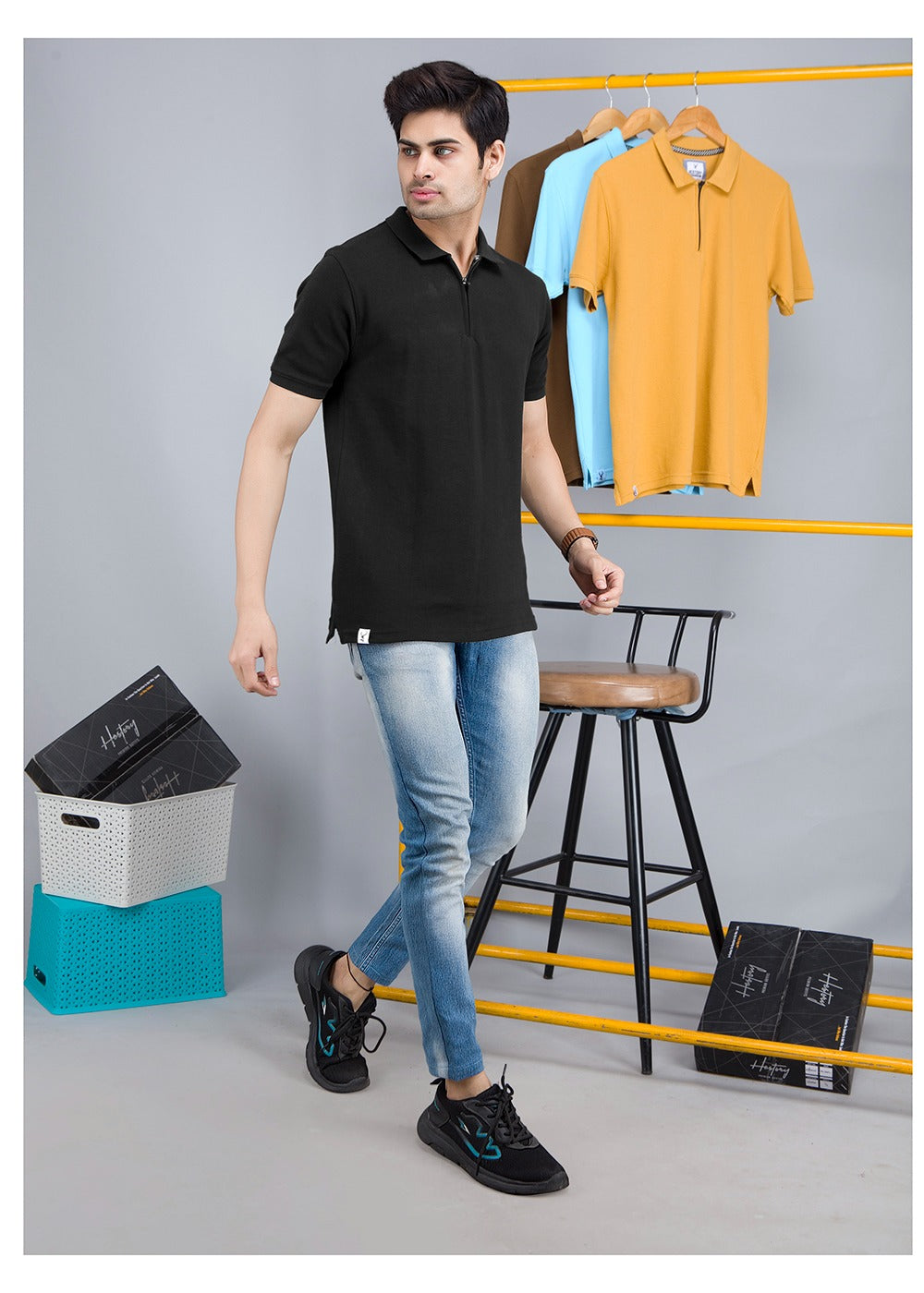 Hestory Summer Polo Black