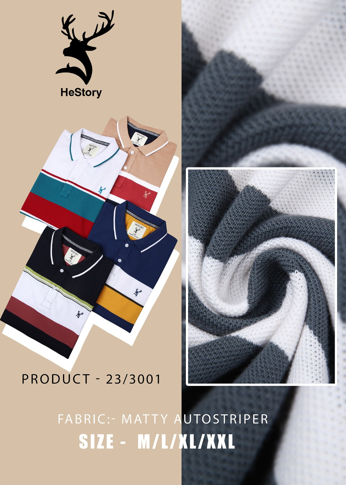 Hestory Stripes 3001