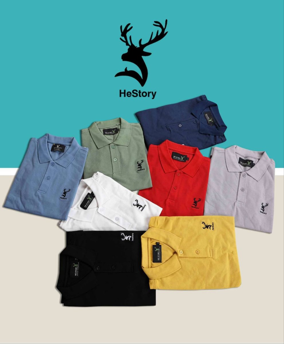 Hestory Solid Polo Turquoise Blue

T-Shirt