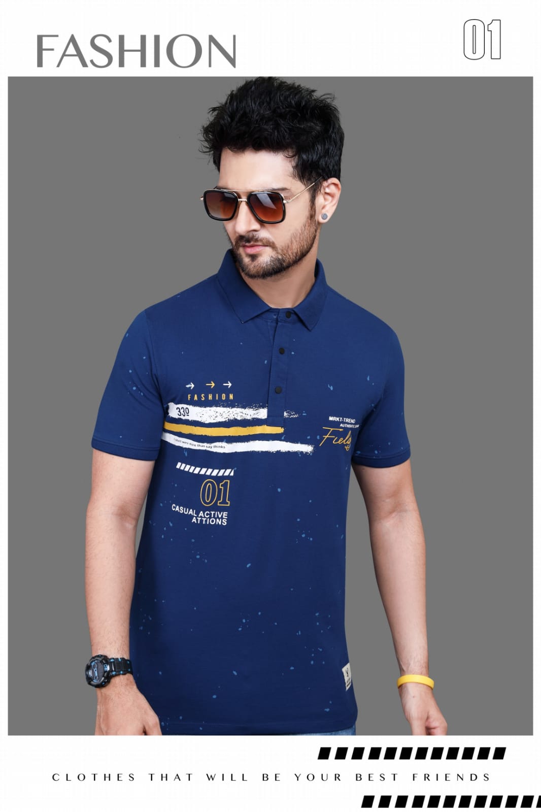 Fashion Series Premium Polo T-Shirt