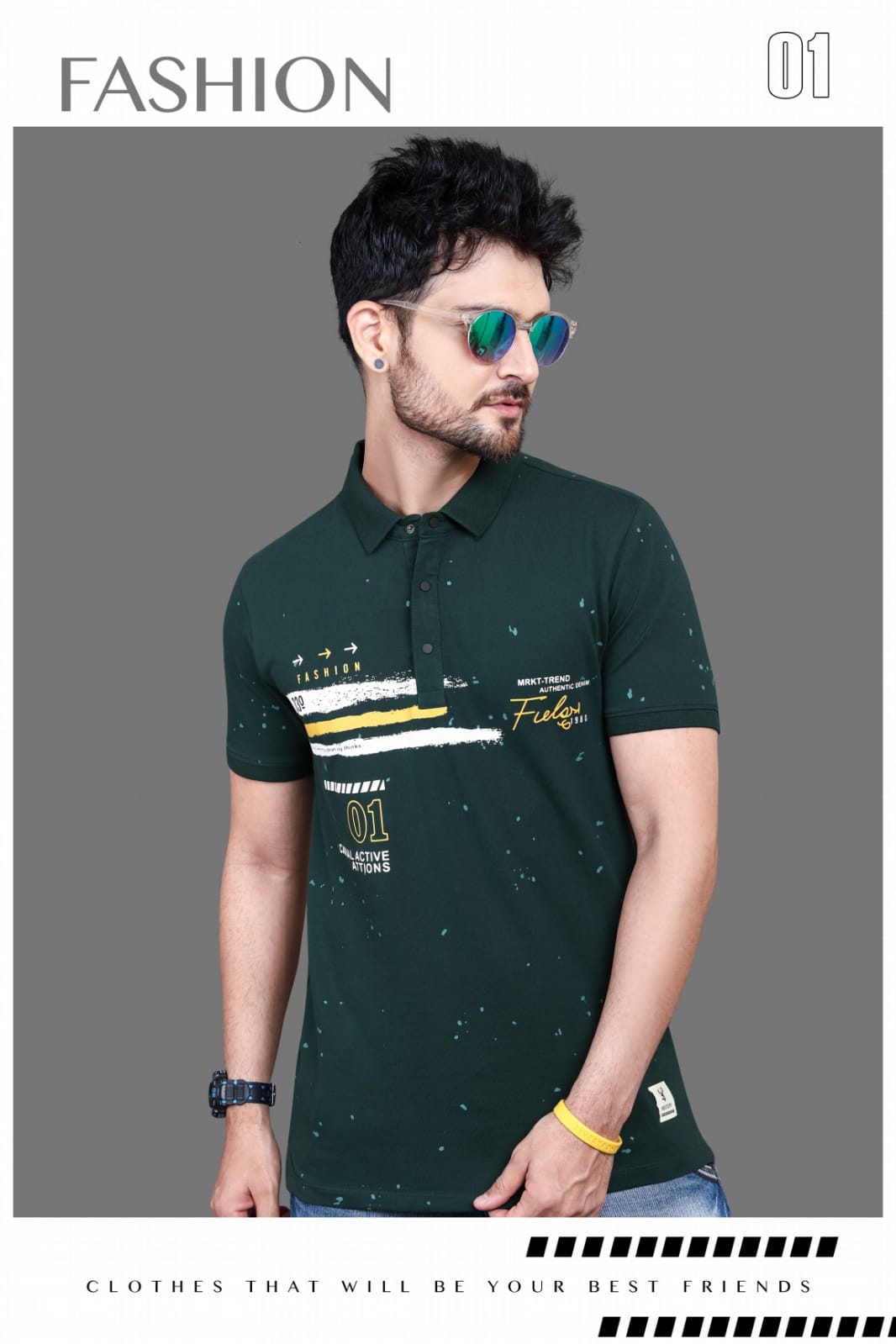 Fashion Series  Premium Polo T-Shirt